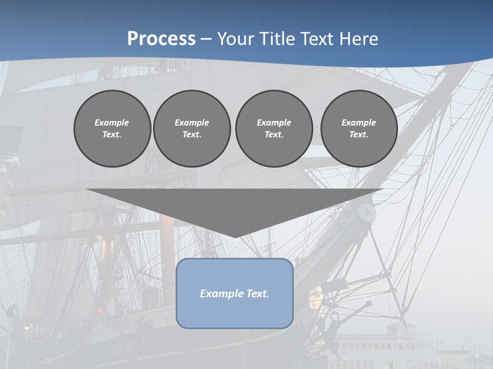 The Sailing Ship PowerPoint Template