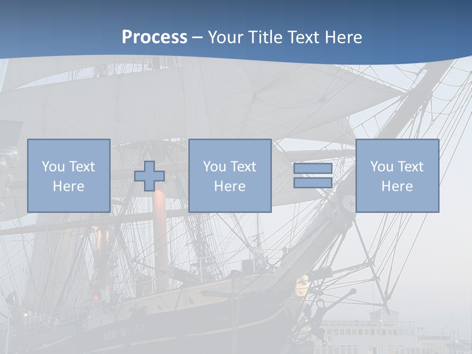 The Sailing Ship PowerPoint Template