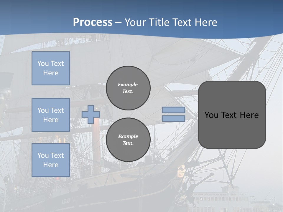 The Sailing Ship PowerPoint Template