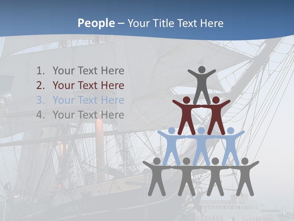 The Sailing Ship PowerPoint Template