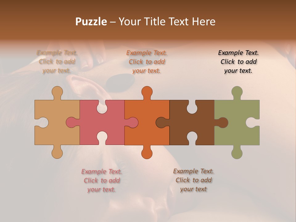 Hot Mineral Stone Treatment At Spa Salon PowerPoint Template