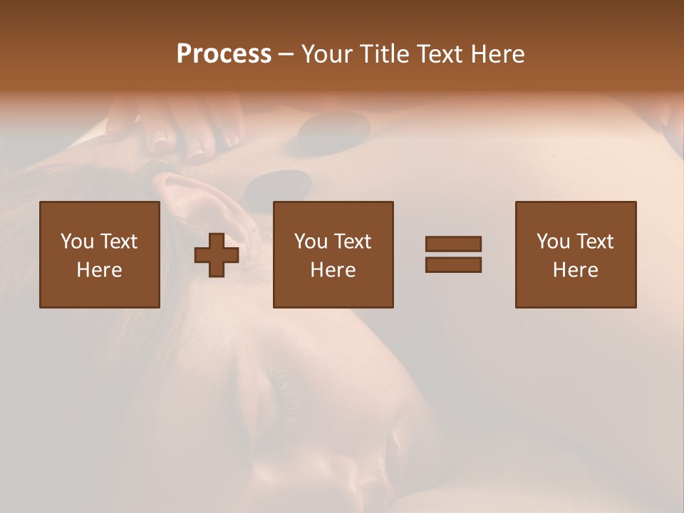 Hot Mineral Stone Treatment At Spa Salon PowerPoint Template