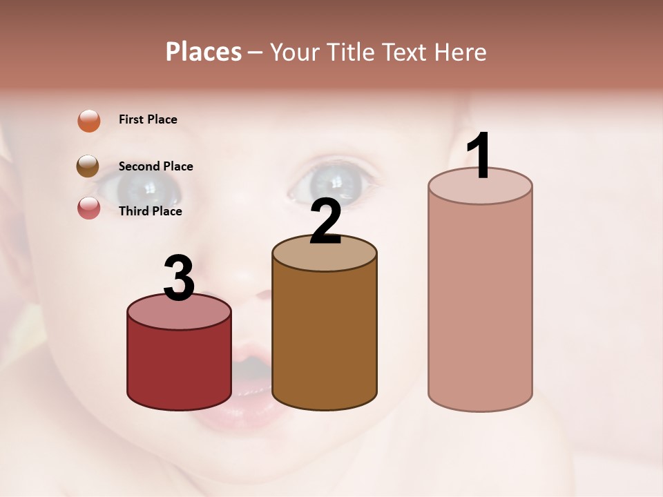 Little Baby Girl PowerPoint Template