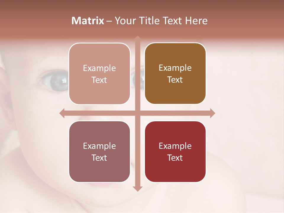 Little Baby Girl PowerPoint Template