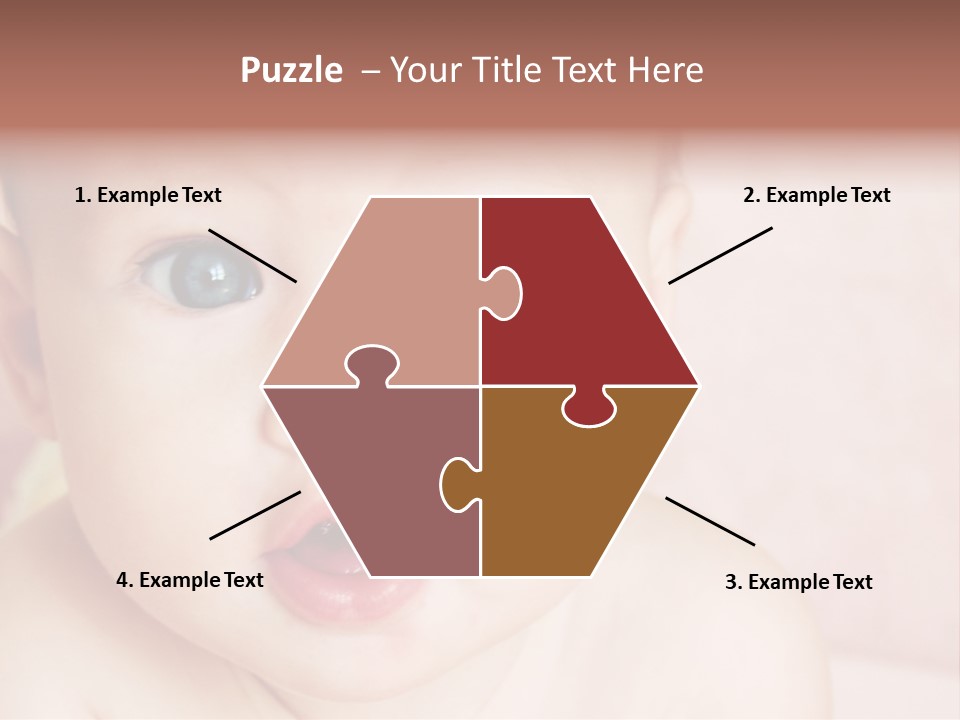 Little Baby Girl PowerPoint Template