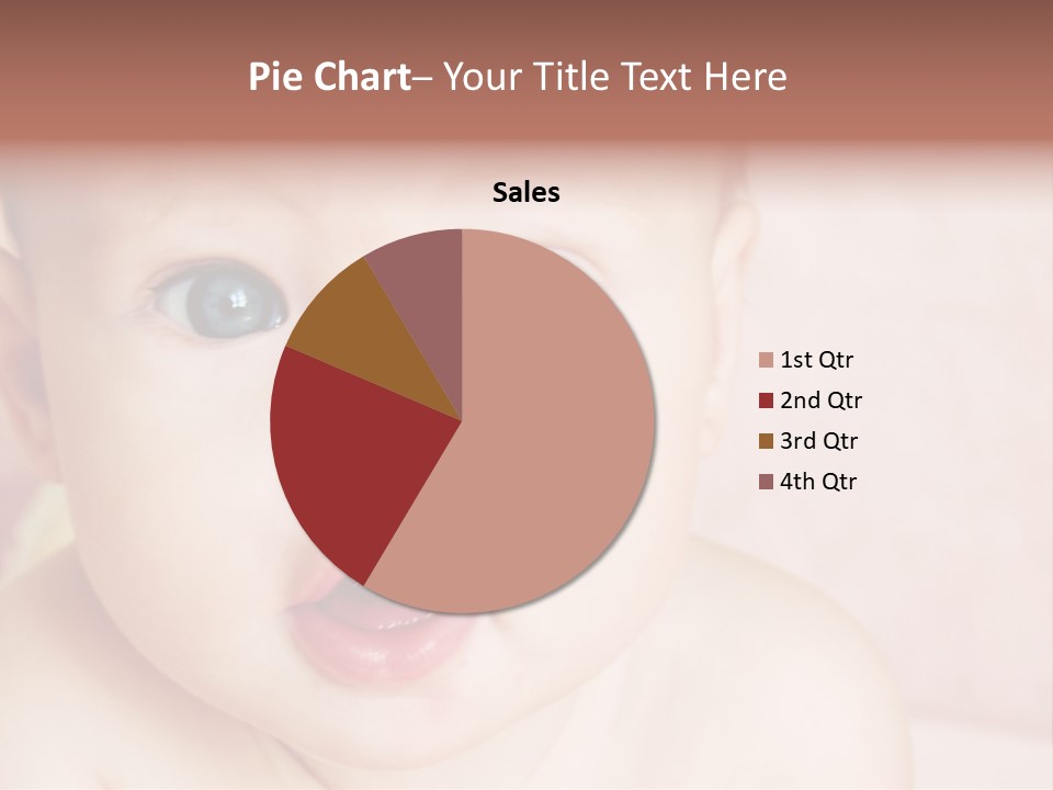 Little Baby Girl PowerPoint Template