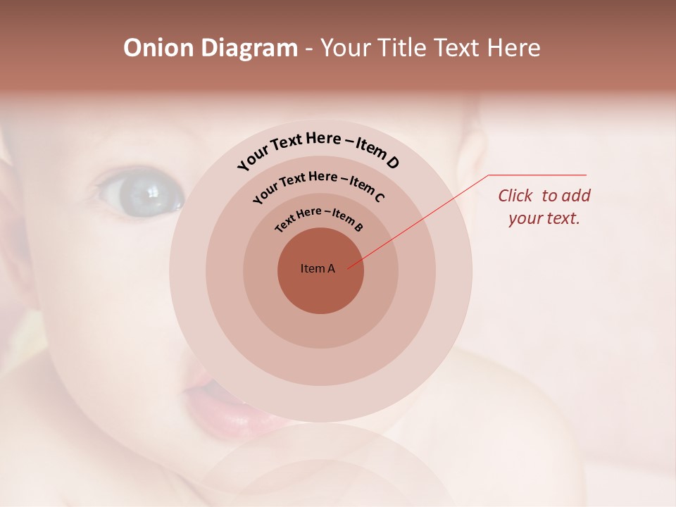 Little Baby Girl PowerPoint Template