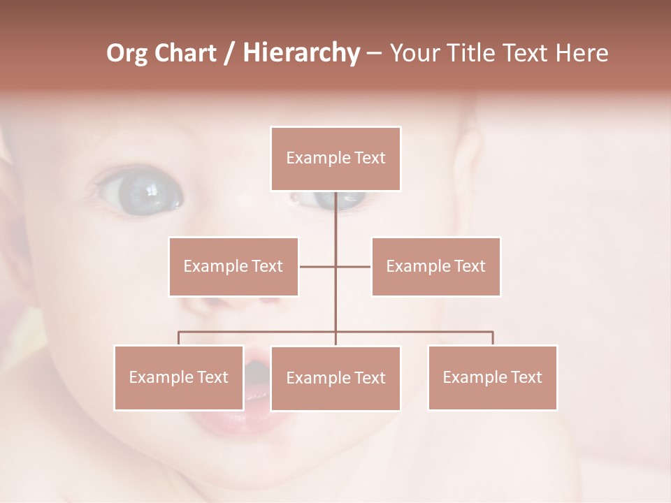 Little Baby Girl PowerPoint Template