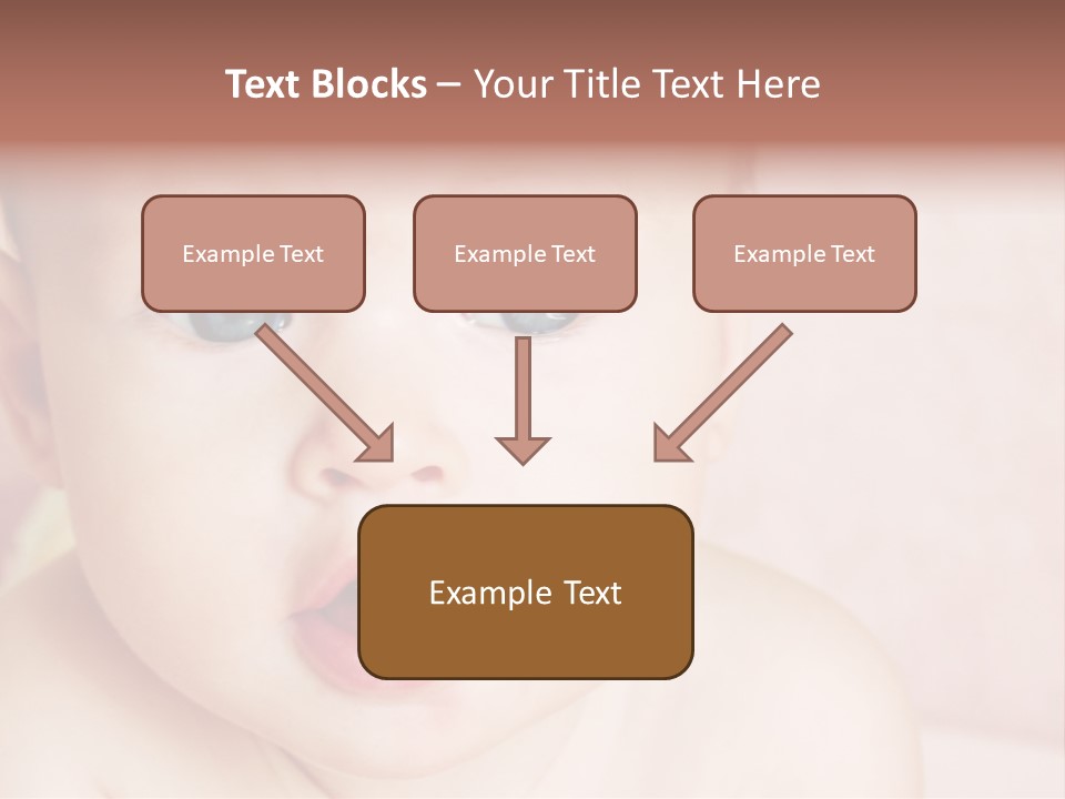 Little Baby Girl PowerPoint Template