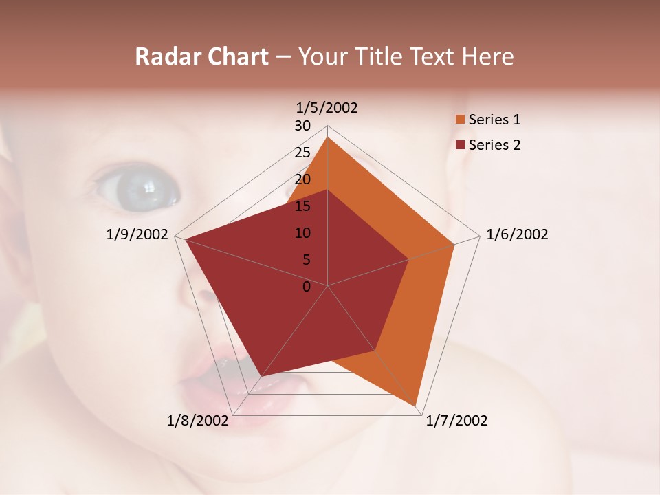 Little Baby Girl PowerPoint Template