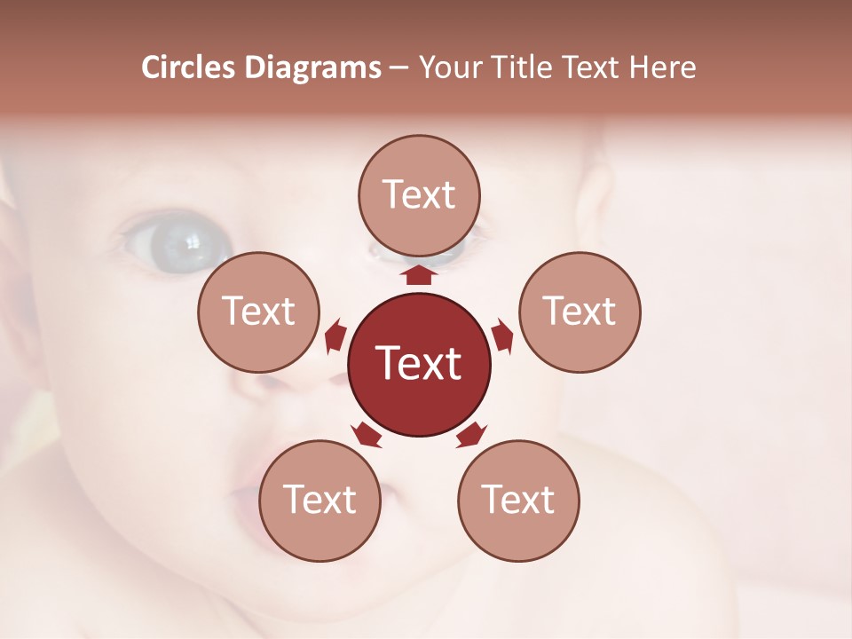 Little Baby Girl PowerPoint Template
