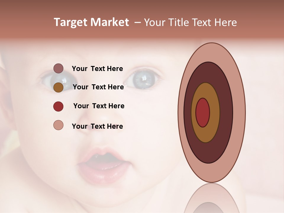 Little Baby Girl PowerPoint Template