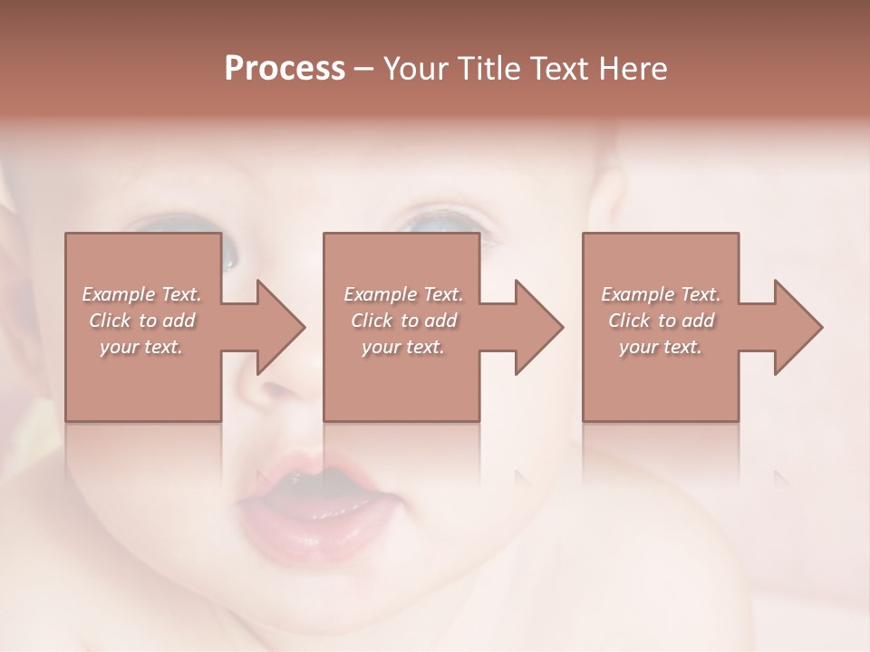 Little Baby Girl PowerPoint Template