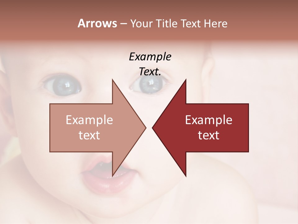 Little Baby Girl PowerPoint Template