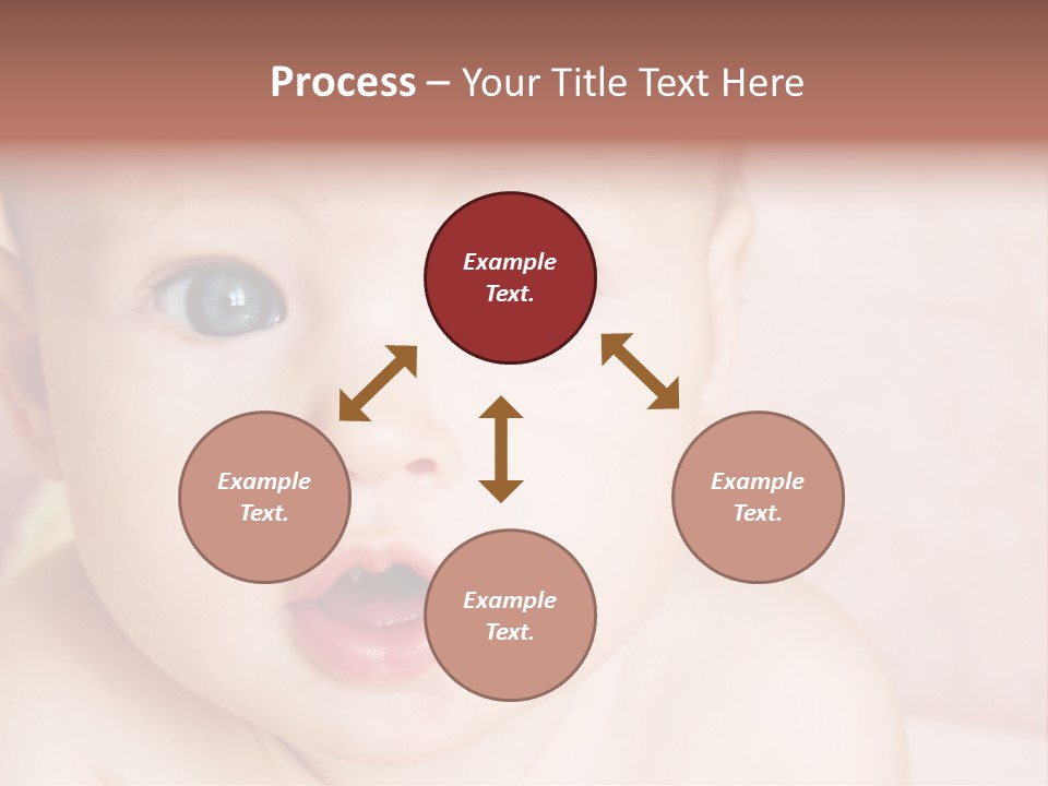 Little Baby Girl PowerPoint Template