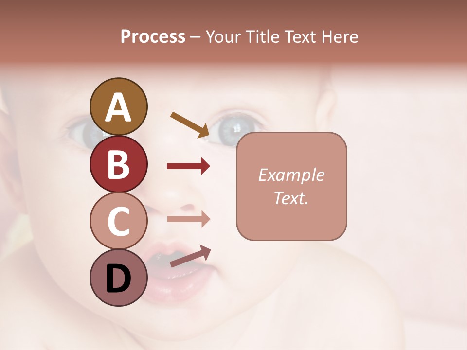 Little Baby Girl PowerPoint Template