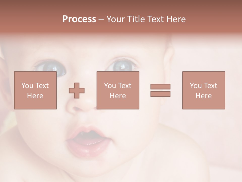 Little Baby Girl PowerPoint Template