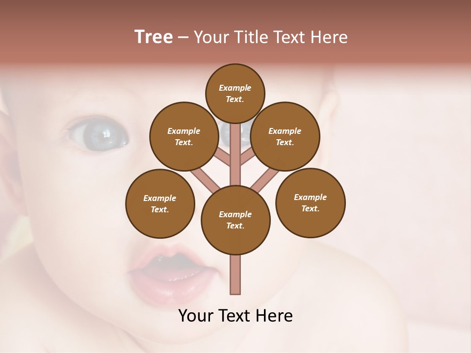 Little Baby Girl PowerPoint Template