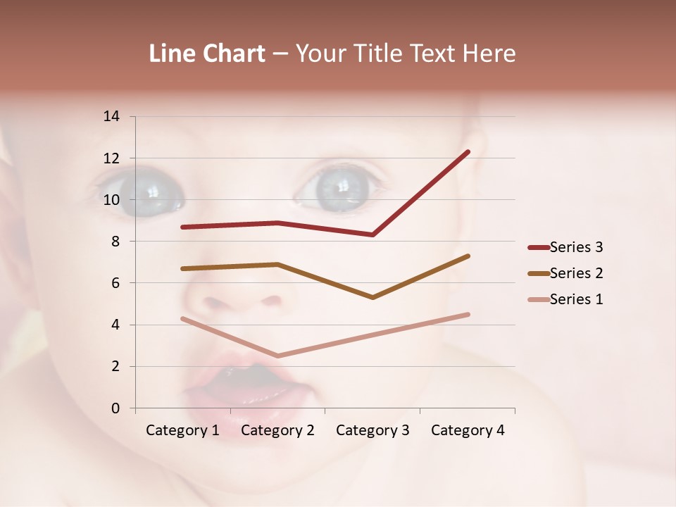 Little Baby Girl PowerPoint Template