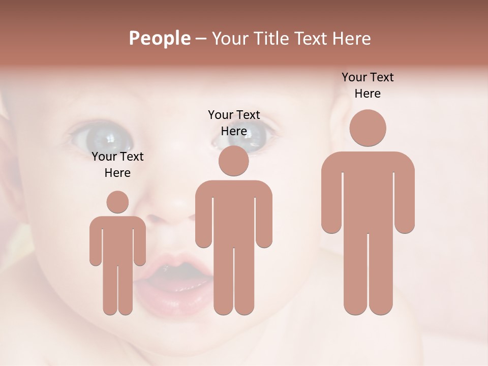 Little Baby Girl PowerPoint Template