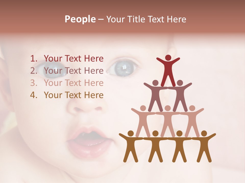 Little Baby Girl PowerPoint Template