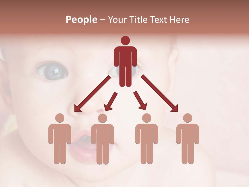 Little Baby Girl PowerPoint Template