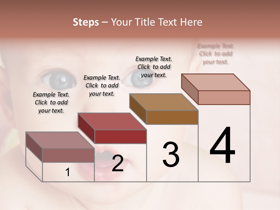 Little Baby Girl PowerPoint Template