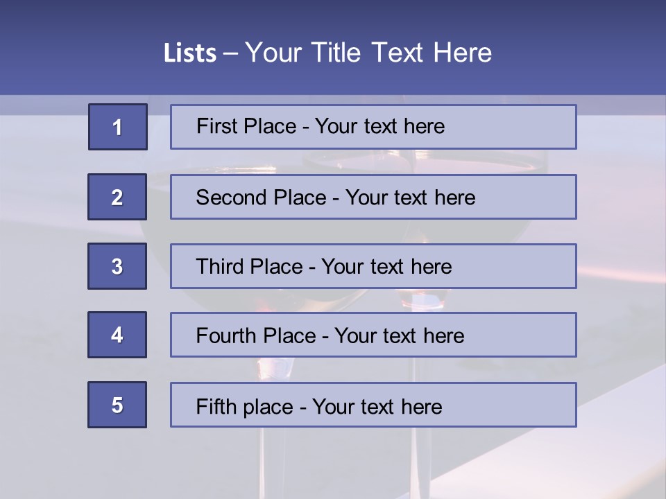 Two Glasses Of Red Wine Sitting On A Ledge Over Looking The Beach, Ocean And Beautiful Sunset. PowerPoint Template