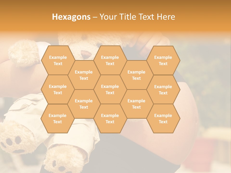 Close Up Of A Spine PowerPoint Template