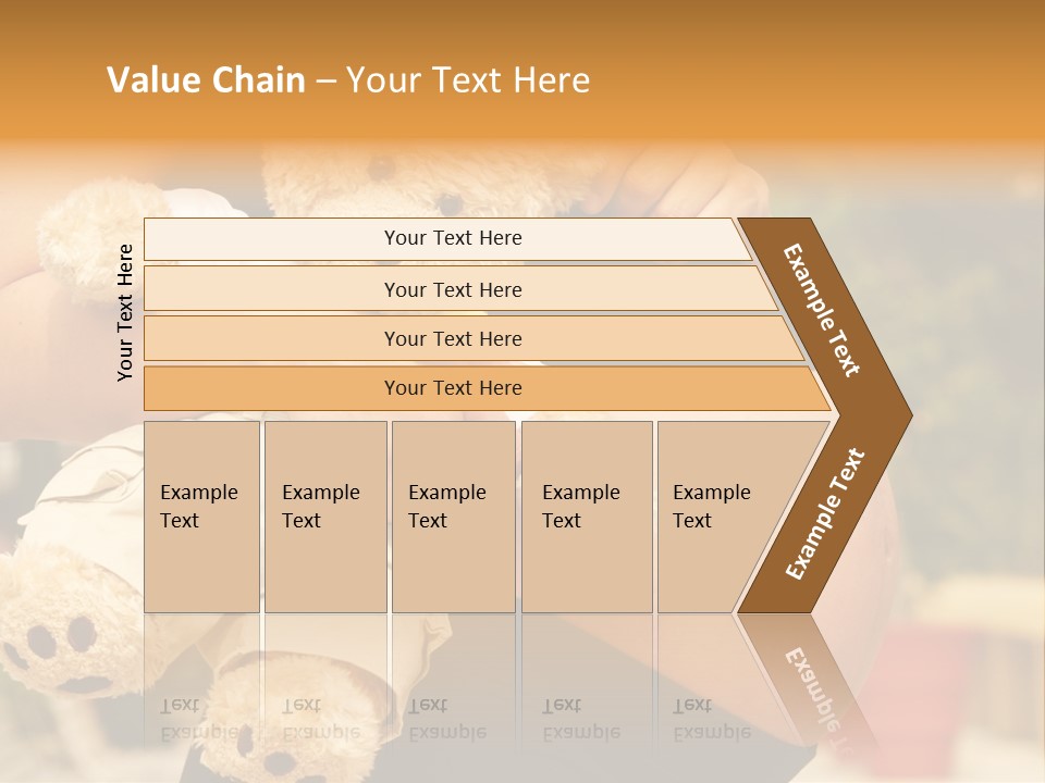 Close Up Of A Spine PowerPoint Template