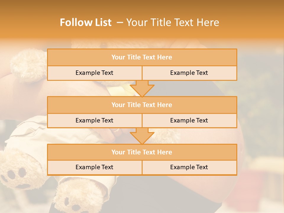 Close Up Of A Spine PowerPoint Template