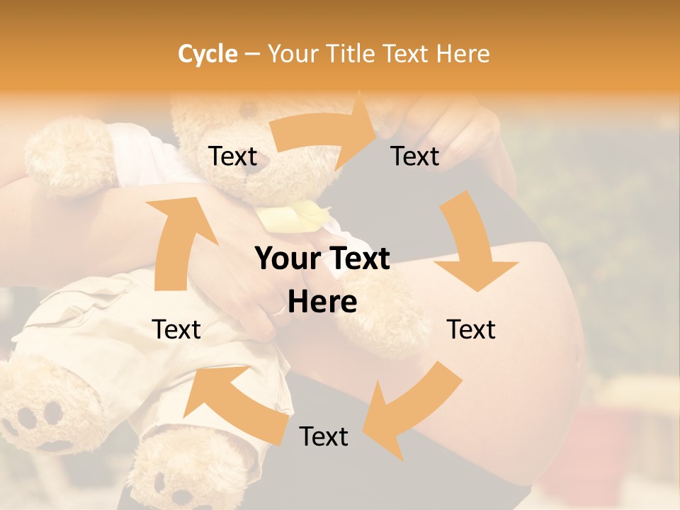 Close Up Of A Spine PowerPoint Template