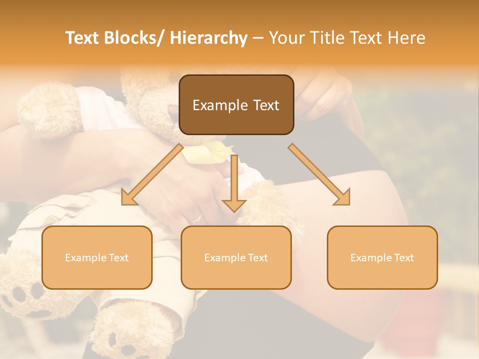 Close Up Of A Spine PowerPoint Template