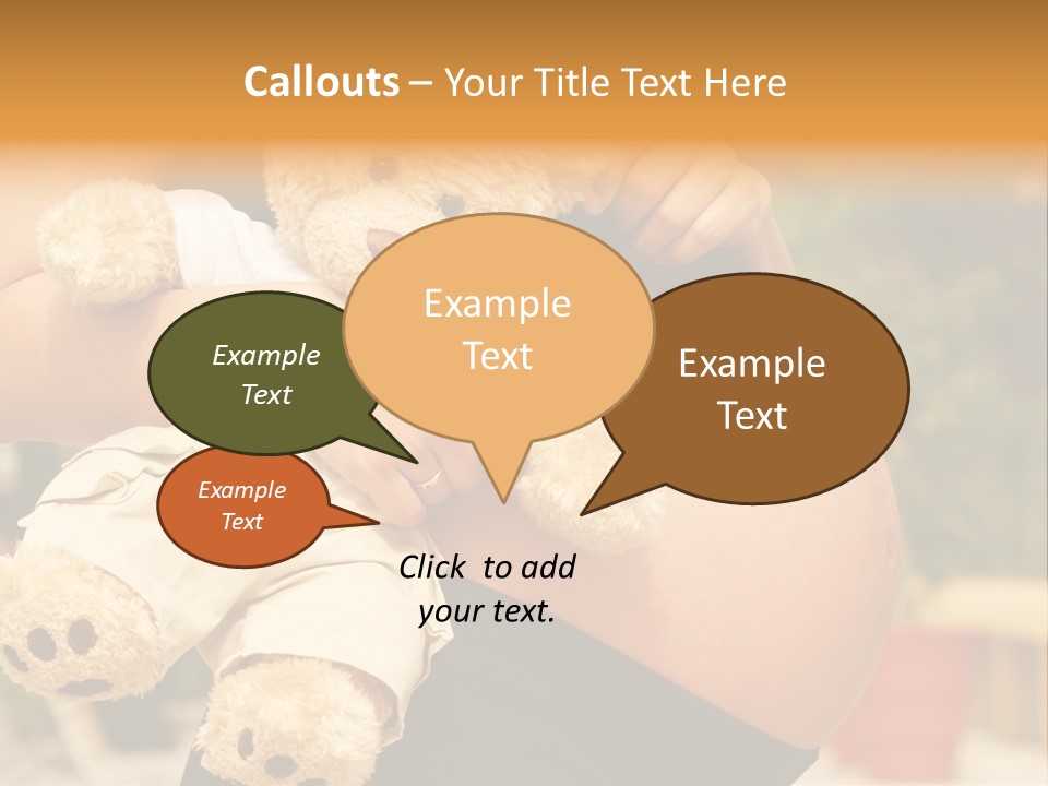 Close Up Of A Spine PowerPoint Template