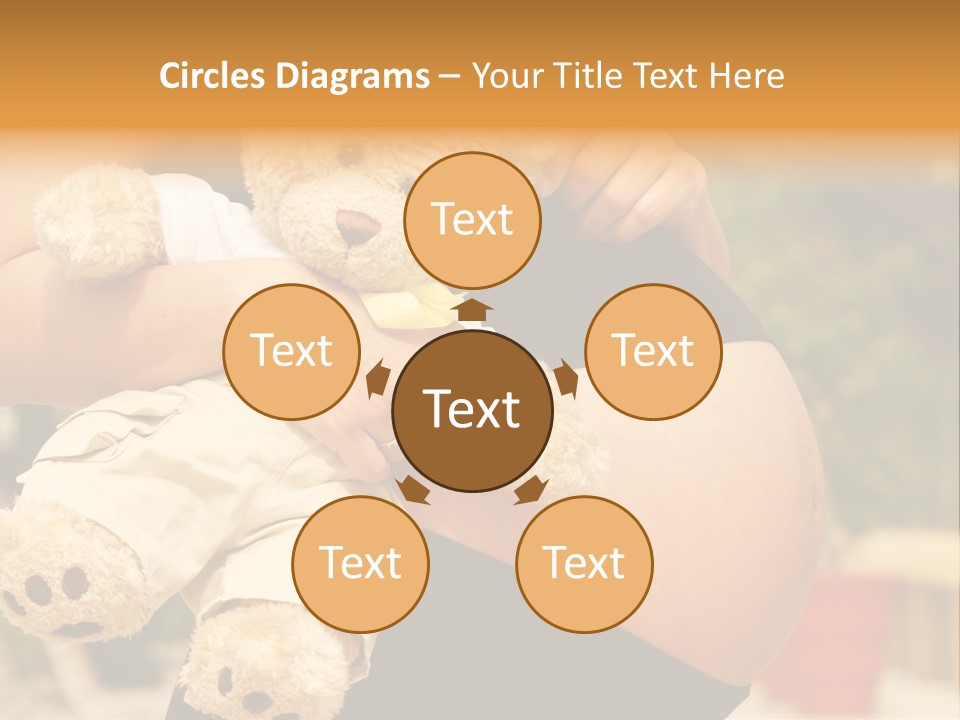 Close Up Of A Spine PowerPoint Template