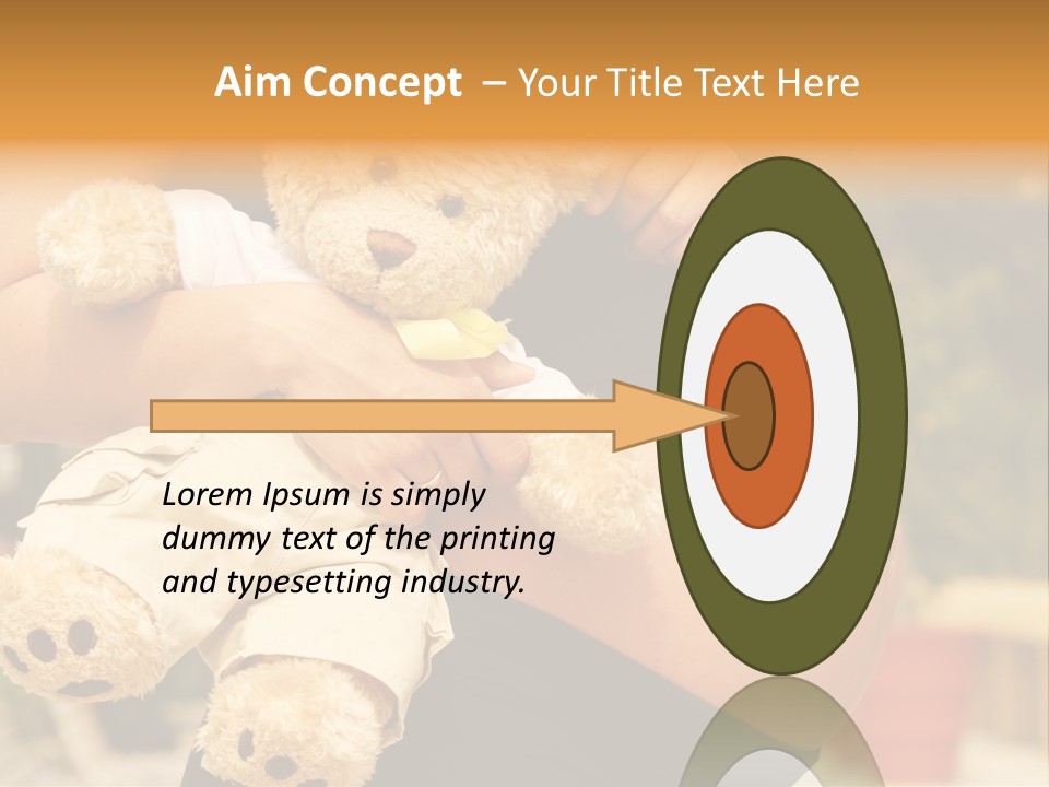 Close Up Of A Spine PowerPoint Template