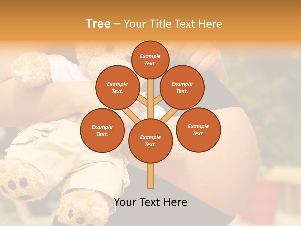 Close Up Of A Spine PowerPoint Template