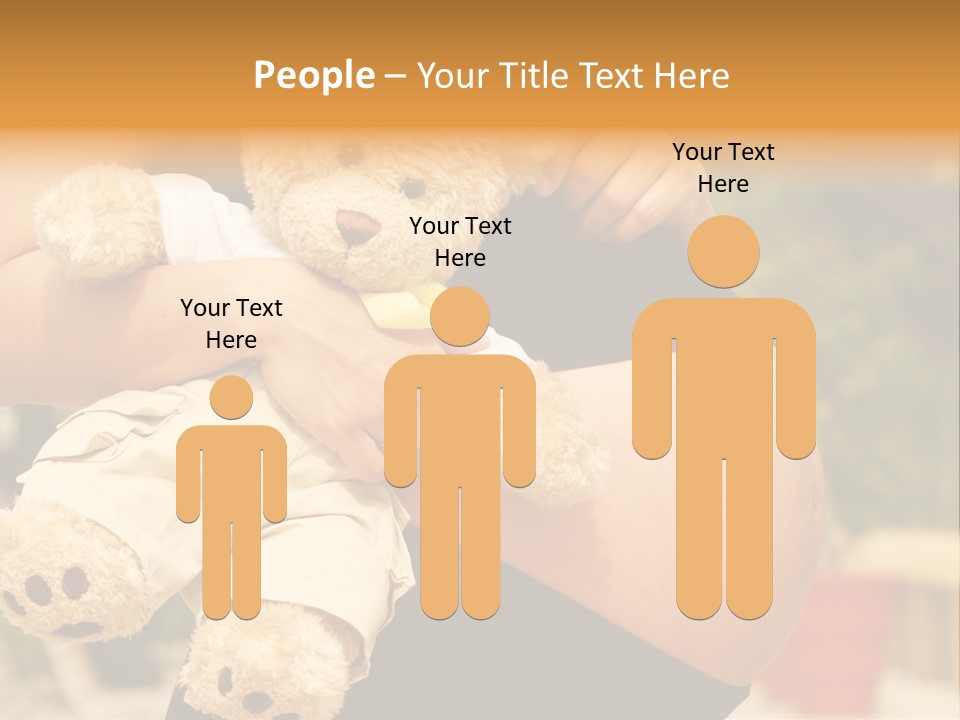 Close Up Of A Spine PowerPoint Template