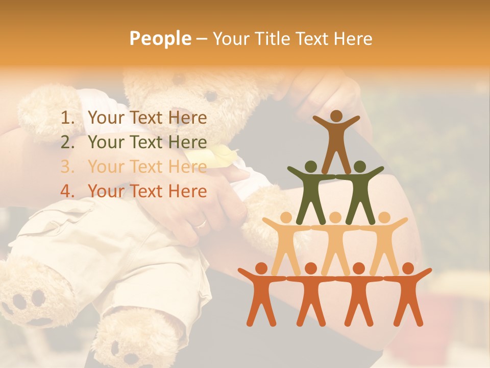 Close Up Of A Spine PowerPoint Template