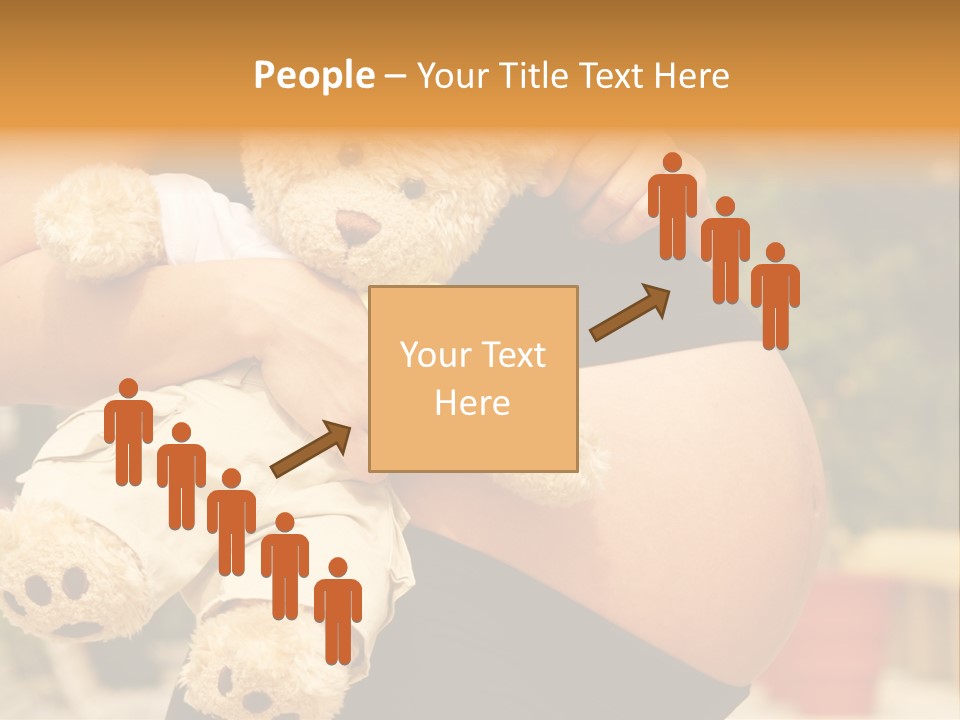 Close Up Of A Spine PowerPoint Template
