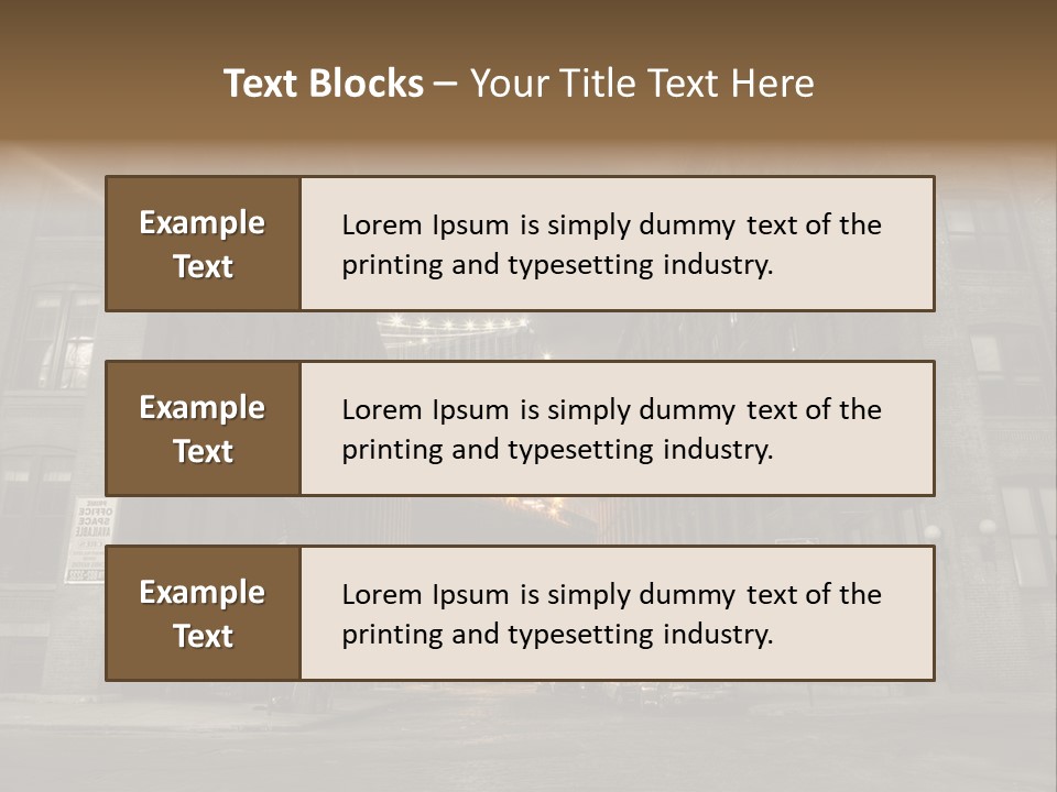 Manhattan Bridge,View From Washington Street , New York,United States Of America PowerPoint Template