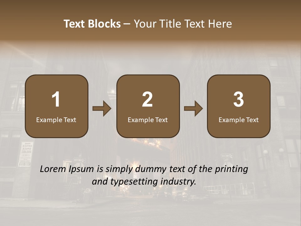 Manhattan Bridge,View From Washington Street , New York,United States Of America PowerPoint Template