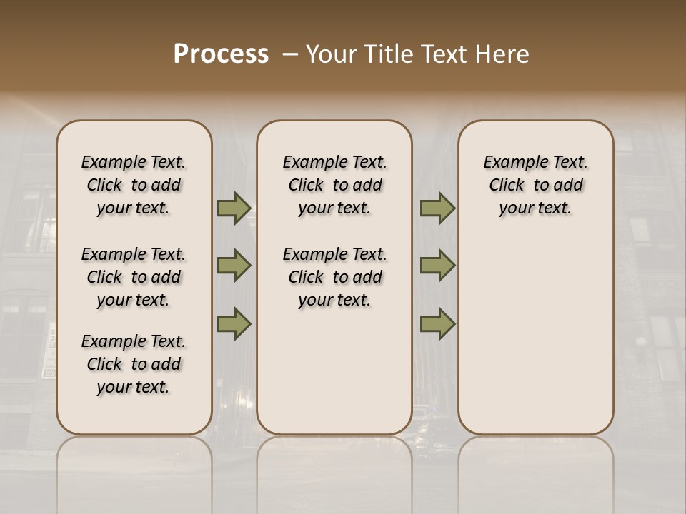 Manhattan Bridge,View From Washington Street , New York,United States Of America PowerPoint Template