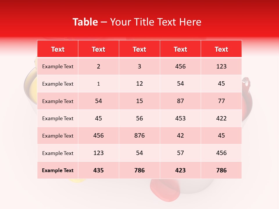 Buckets With A Paint PowerPoint Template