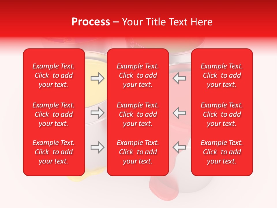 Buckets With A Paint PowerPoint Template