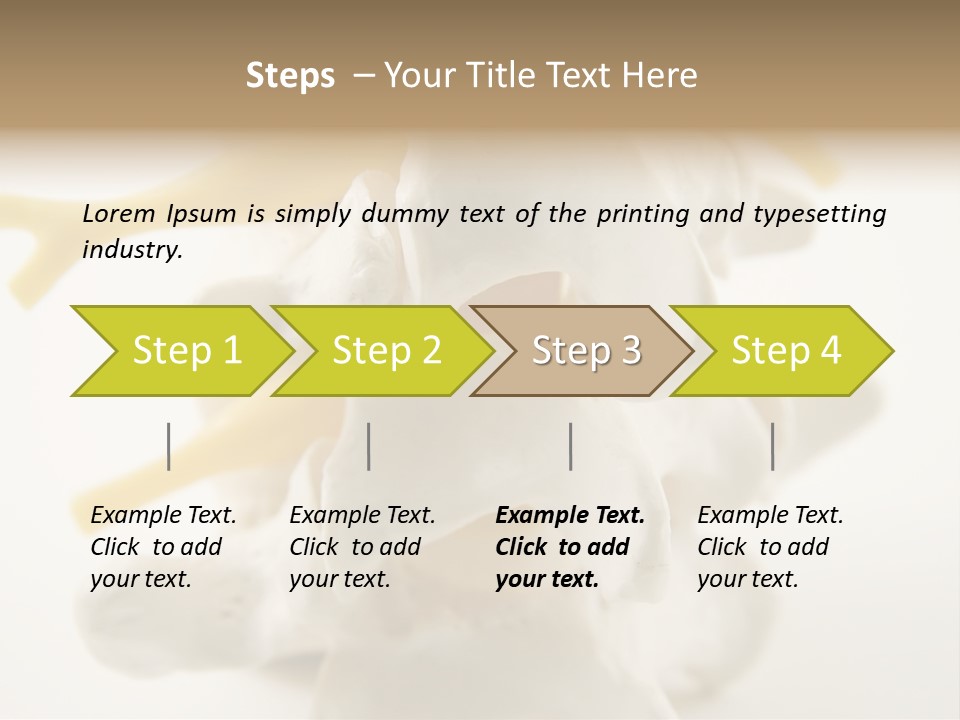 A Group Of Bones With The Words Name Of Presentation On It PowerPoint Template