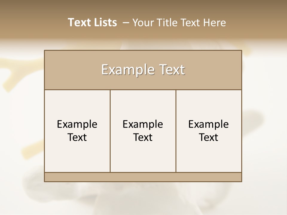 A Group Of Bones With The Words Name Of Presentation On It PowerPoint Template