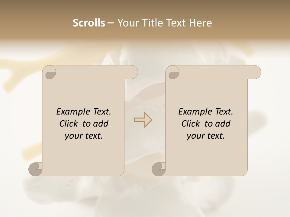 A Group Of Bones With The Words Name Of Presentation On It PowerPoint Template
