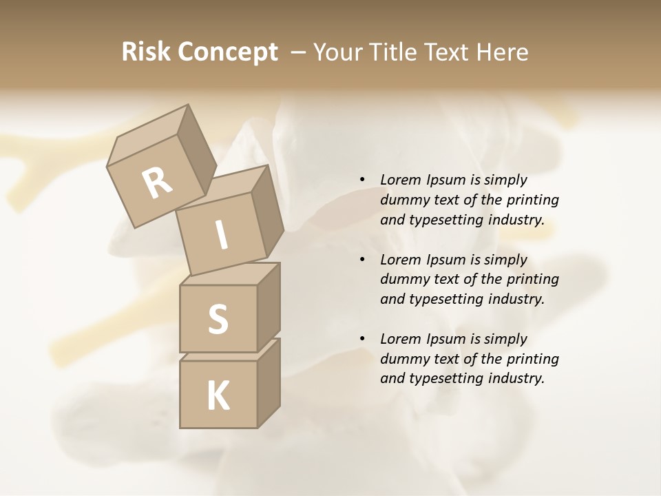 A Group Of Bones With The Words Name Of Presentation On It PowerPoint Template