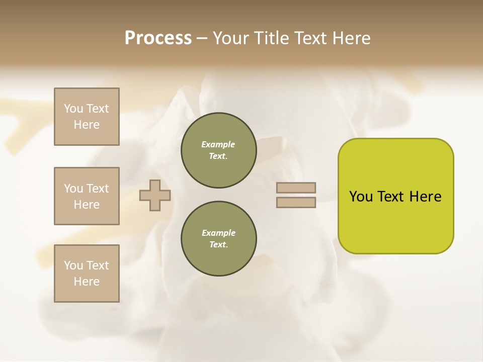 A Group Of Bones With The Words Name Of Presentation On It PowerPoint Template